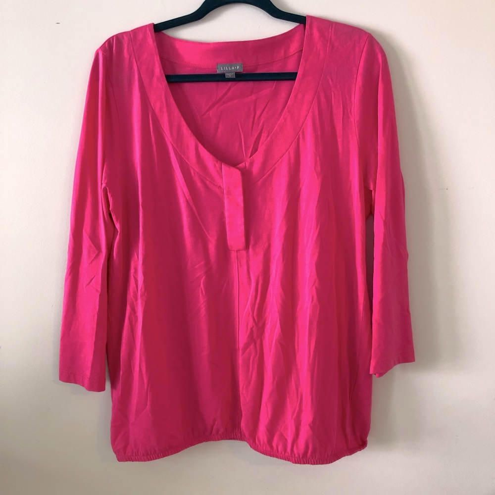 LILLA P 3/4 sleeve top